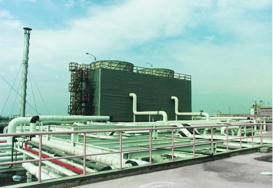 KCW Field Erected Type Cooling Tower, Modular Cells, Counterflow Design
