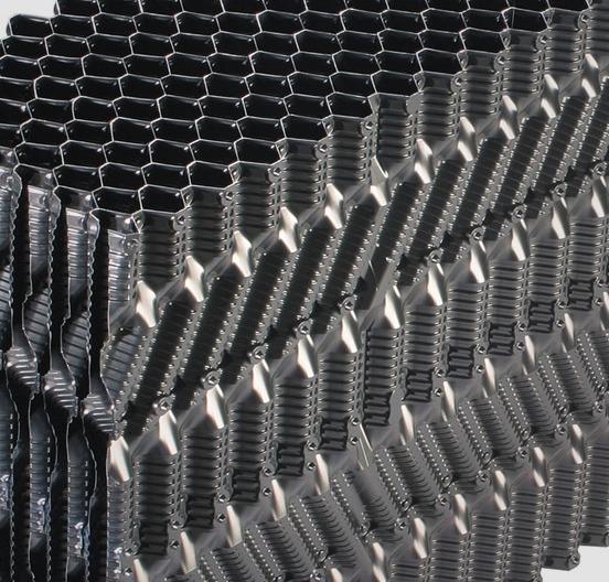 OF21MA Offset-Fluted Film Fill Media