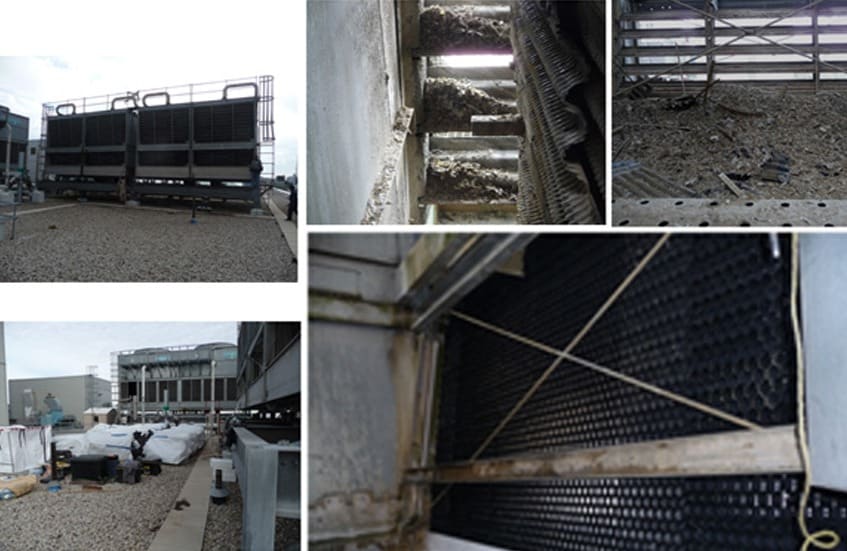 ST. MICHAELS HOSPITAL Cross Flow Cooling Tower Repair