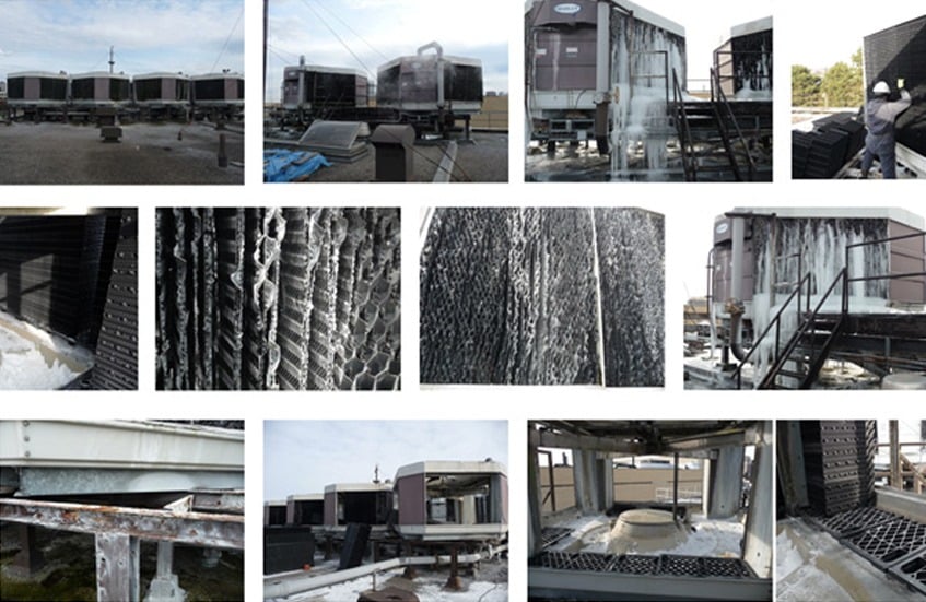 CELESTICA Cross Flow Cooling Tower Repair